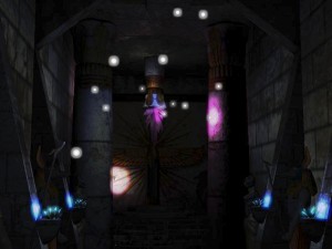 Screenshot of multiple lights demo